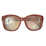 Peepers Center Stage Readers +2.00 in Cranberry Gently Used Reading Glasses Red Photo 3