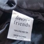 Lovers + Friends Women size Small Black Crop Moto Jacket Photo 9