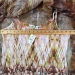 Cato Sheer Overlay Tank Top Women's 14/16W Pale Dogwood Bedazzled Tunic New Photo 6