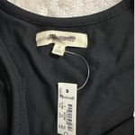 Madewell Cami Thong Bodysuit Women's Small Black Sleeveless Strappy NWT Photo 4