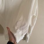 Free People Santa Clara Thermal Top in White Photo 5