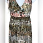 Just Love Vintage  Y2K Animal Print Smocked Midi Sundress Boho Medium Photo 3