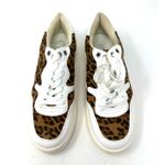 Coconuts by Matisse Coconuts by‎ Matisse Size 8 Sneakers White Leopard Print Lace Up Casual Shoes Photo 1