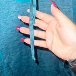 Kuhl  Cowl Neck Blue Lightweight Long Sleeve Photo 4