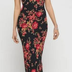 Reformation 💕💕 Parma Dress ~ Admire Floral Print Medium Photo 2