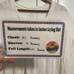 Aerie  White Pocket T-Shirt Relaxed Fit Short Sleeve Casual Womens Top‎ Photo 1