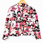 Charter Club  Jacket Women's Multicolor‎ Floral Pattern Button Front - M Photo 0