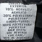 Ice brand Elegant Black Faux Fur Women Shawl. Size 8 Photo 8