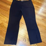 Boden Women's Navy Blue Straight Leg Casual Trouser Dress Pants Size 16R Photo 0