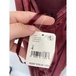 Free People Karlie Double Dare Red Velvet Sleeveless Maxi Dress Size 4 NWT Photo 5