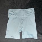 Set Active  light blue seamless bike shorts size small Photo 1