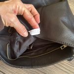 Brand new black leather crossbody messenger bag from africa Photo 5