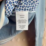 Equipment  Femme Silk Wool Geometric‎ Print Long Sleeve Sz S Blue Photo 7