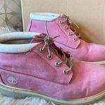 Timberland  Women's Nellie Chukka Pink Leather Waterproof Ankle Boots Photo 7