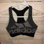 Adidas  bra gray black and white sports bra active wear sports wear fit like a SM Photo 1