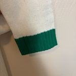 Holiday Time ‎ Women’s Sweater Merry Foxmas Christmas Ugly Sequin White Green XXL Photo 6