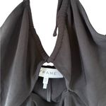 frame denim Frame Strappy Knit Top in Noir Photo 5