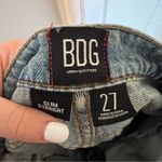 BDG  Urban Outfitters Slim Straight Distressed Blue Jeans Size 27" Photo 3