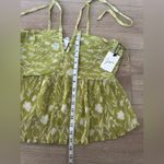Japna  Lime Floral Camisole Photo 2