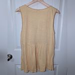 Sundance  Embroidered Tank Top Large Yellow/Red Photo 1