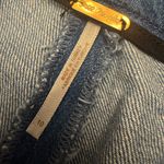 Free People  Wide leg Jean crops Blue Denim 24" inseam size 10 Photo 4