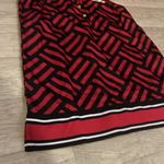Mud Pie  NwT boutique small red black garnet striped tunic Photo 1