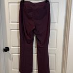Spanx  Sunshine Kick Flare Pants in Geo Scape Orange Wine Maroon large tall Photo 8
