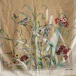 MARC LAURY (PARIS) SCARF PRETTY AND FEMININE LIGHT AND BRIGHT MADE IN ITALY Tan Photo 0