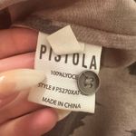 Pistola  brown & black animal print button down top size XS Photo 7