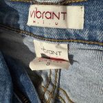 Vibrant Miu Flare Shorts Blue Photo 2