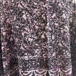 Women’s Shawl or Scarf 100% Rayon Purple and Black Accessory Photo 5