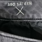 American Eagle  Outfitters Women's Super Sketch Black AEO Sateen Jeggings Size 6 Photo 8