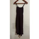 Vince brown strappy high low tank dress Photo 3