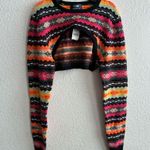 Maeve 🆕 Anthropologie Shrug Cropped Sweater Vibrant Color Women's Sweater XXS🆕 Photo 5