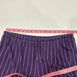 Lauren Ralph Lauren Purple Pinstripe Pajama Set Size M Long Sleeve Button Top Pa Size M Photo 9