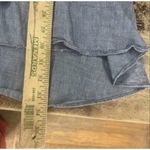 J Crew V Neck Chambray Denim dress woman's 2 Blue Photo 6