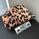 ZARA  Orange Brown Animal Print Long Sleeve Casual Top Women's Medium Photo 8