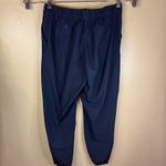 Lululemon  Button Women's‎ Dress Pants 31 Navy Blue Elastic Waist 7/8 Office Golf Photo 3