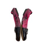 Tahari  Gustave Flats Size 6.5 Snakeskin Print Multicolor Slip On Ballet Shoes Photo 7