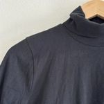 J.Crew Tissue Turtleneck in Black, Size X-Small Photo 2