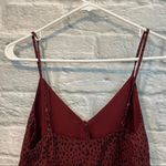 Rails  Women's Size XS Aubrey Rust Spotted V-Neck Tank Top 924-616-150 Photo 7