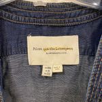 Anthropologie NEW  Pilcro + the Letterpress Denim Romper Retro Tie Waist Sz 0 Photo 2