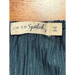 Live to be spoiled  Green Crinkle Jumper Small Formal Spaghetti Strap S Dance Photo 6