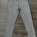 Old Navy Black and White Gingham Work Pants Photo 7