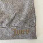 Juicy Couture NWOT‎ |  women’s gray gold nonpadded racerback sports bra — 2X Photo 1
