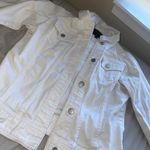 The Limited White Jean Jacket Photo 2