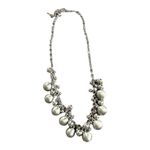 Lia Sophia  Stranded Silver Tone Necklace Pop The Bubbly 19in Adjustable Timeless Photo 3