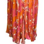 Miss June Long Scarlett Maxi Dress Multicolor Tropical Floral Women’s One Size Pink Photo 2