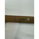 Brighton Vtg  Two-Tone Red Leather Boho Western Belt Women’s S 28 B30587 Photo 9