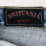 Brittania Vintage 90s High Waisted Denim Shorts Photo 5